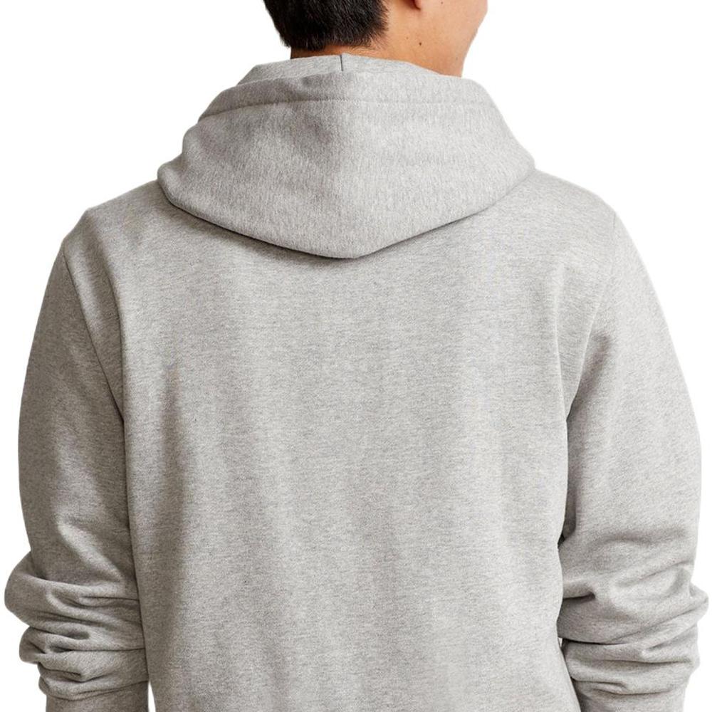 Polo Ralph Lauren Logo Pattern Printed Long Sleeve Hoodie Men Hoodies Gray 710850318003GREY