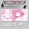 HD Printing Pretty Thread Draft Girl Laptop Mousepad PC Gaming Mouse Pad Computer Mouse Mat Non-slip Carpet Keyboard Mat Deskmat