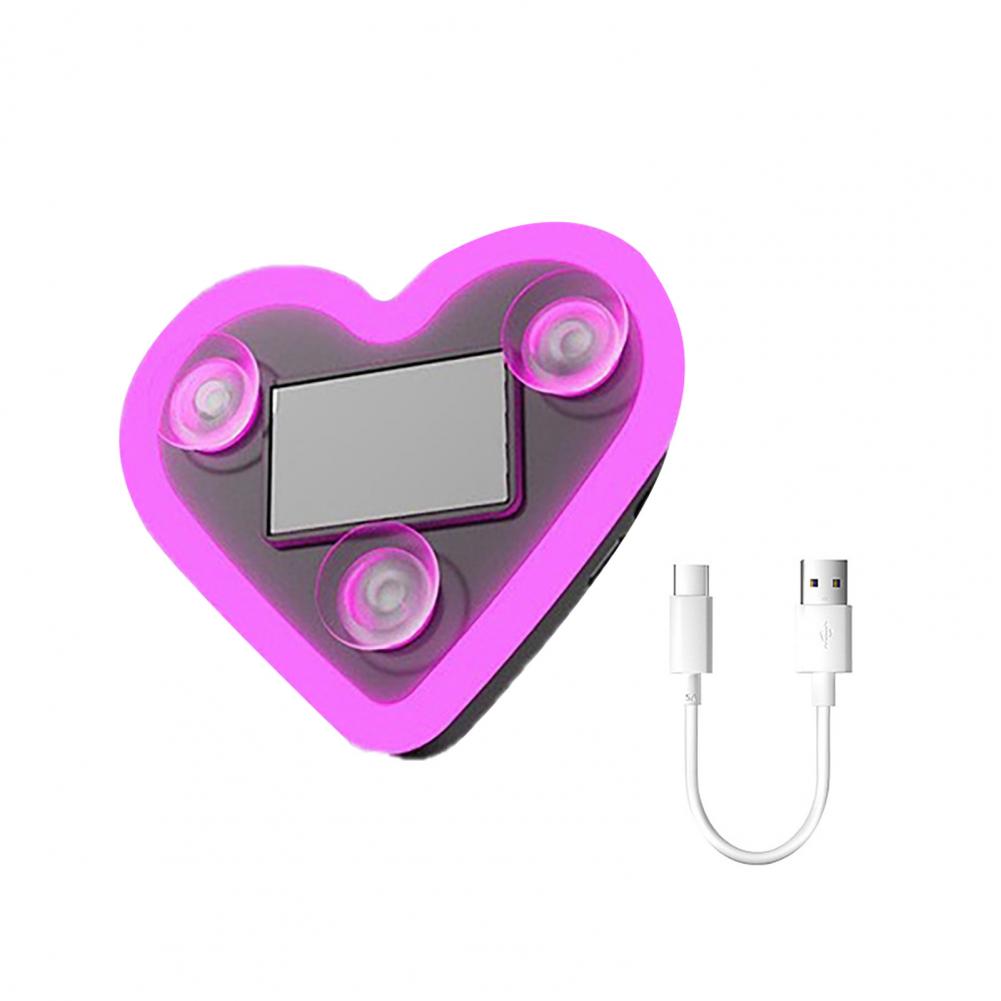 

Led Heart Neon Light Waterproof Led Heart Light Solar Heart-shaped Led Neon Light Waterproof Car Lamp Multi-color Ambient Love