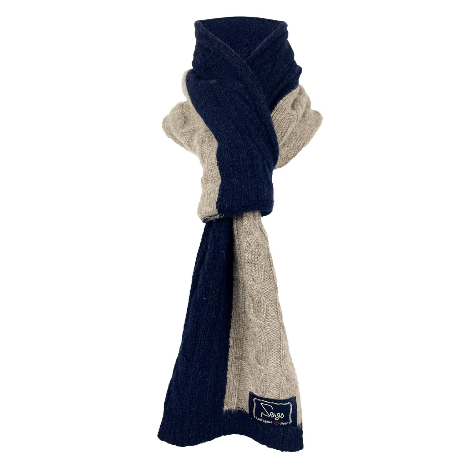 

TERAICHI Кашемировый Компактный Кабель Без Подарка Сделано в Короткий Вставка Sengo Компактный Компактный 100% Шарф™, Двухцветный, Коробка, Япония, Шарф, Шарф, Шарф,