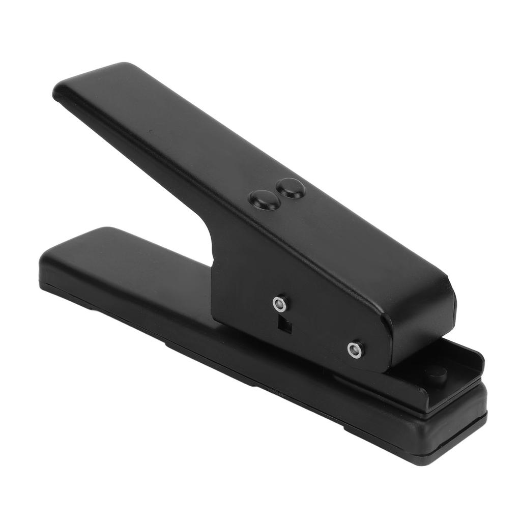 Guitar Pick Maker Black Portable Guitar Pick Punch Cutter with Pickup Strip Sheet Sand Paper for DIY