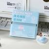 Pull Out Design Memo Pad Paper Translucent Message Stickers Sticky Notes  Office School Stationery