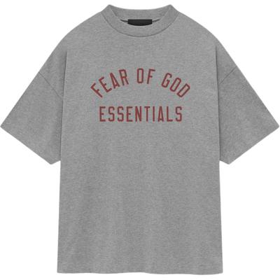 Jersey Crewneck Tee Dark Heather Men Tops Grey 125BT244191F