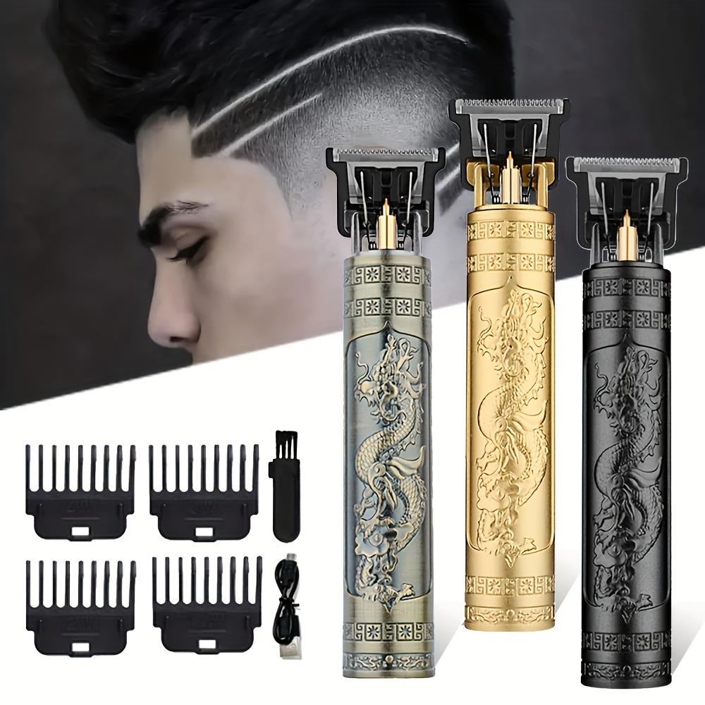 Rechargeable T9 Hair Clipper with Titanium Alloy Blade, Brushless Motor, Washable, Quiet Operation, Suitable for General Use and Pets