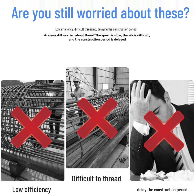 High-Power Electric Torque Rebar Coupler Quick-Connect Wrench