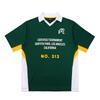 MALBON GOLF Mesh Jacquard T-Shirt Green