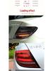 Compatible with 07-14 Mercedes-Benz C-Class W204 LED Taillight Assembly with Flowing Turn Signal and Daytime Running Light