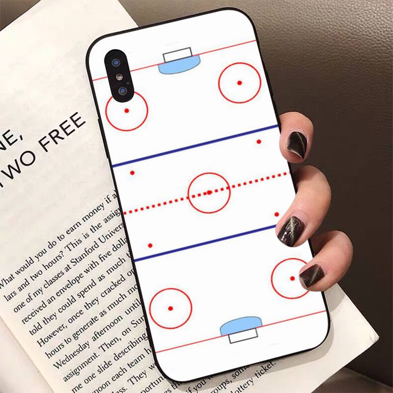 

Yinuoda Ice Hockey Rink Phone Case for iPhone 11 12 13 mini pro XS MAX 8 7 6 6S Plus X 5S SE 2020 XR case iphone SE 2020