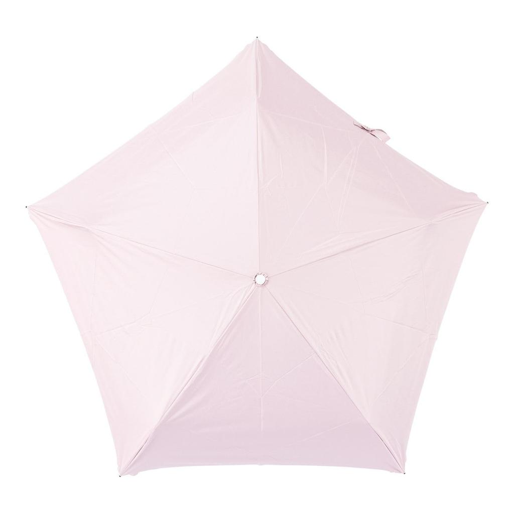 Moonbat Esta Folding Light UV Suitable for Rain or with Printed Pink Parasol, Lightweight, First-Class Blocking, Protection, Shine, Interior,
