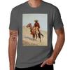 Mexican Vaquero Horseman By Frederick Remington Tshirt Simple Casual Short Sleeve Tee