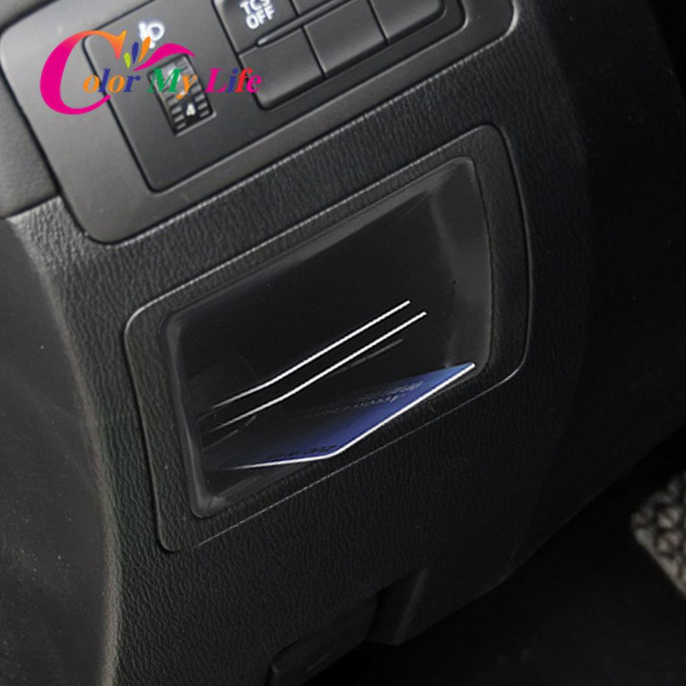 Color My Life ABS Car Control Storage Box Fit for Mazda CX-5 CX5 KE 2012 - 2016 Accessories Glove Box Organiser