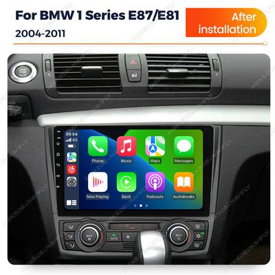 MEKEDE Android 14 Сенсорный Экран для BMW 1 Серии E81 E82 E87 E88 AT 2004 - 2011 Carplay WIFI Автомагнитола Стерео Мультимедиа 2Din GPS