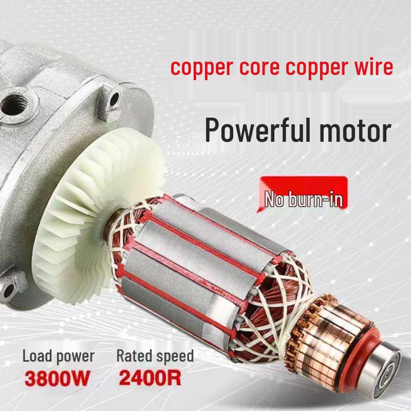 High-Power Electric Diamond Drill Mixer for Cement, Mortar, Paint, Plaster, and Food