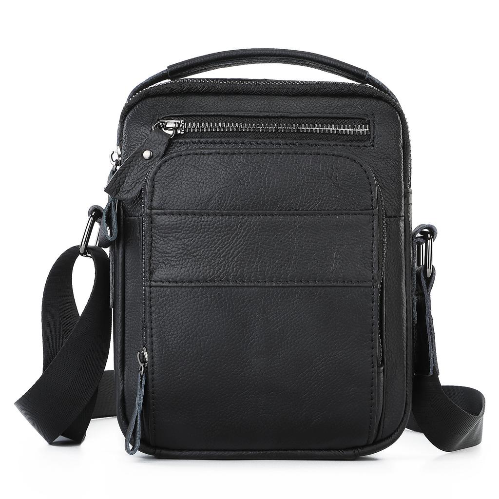 Genți de umăr din piele naturală pentru bărbați geantă messenger vintage tote genți crossbody geantă de mână