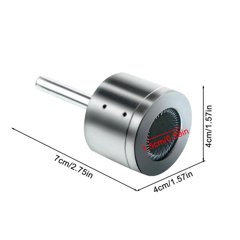 Pipe Cleaning Brush 15/22mm Reusable Full-Metal Tube Cleaning Brush Electric Drill Accessories Rust Removal For Copper Pipe