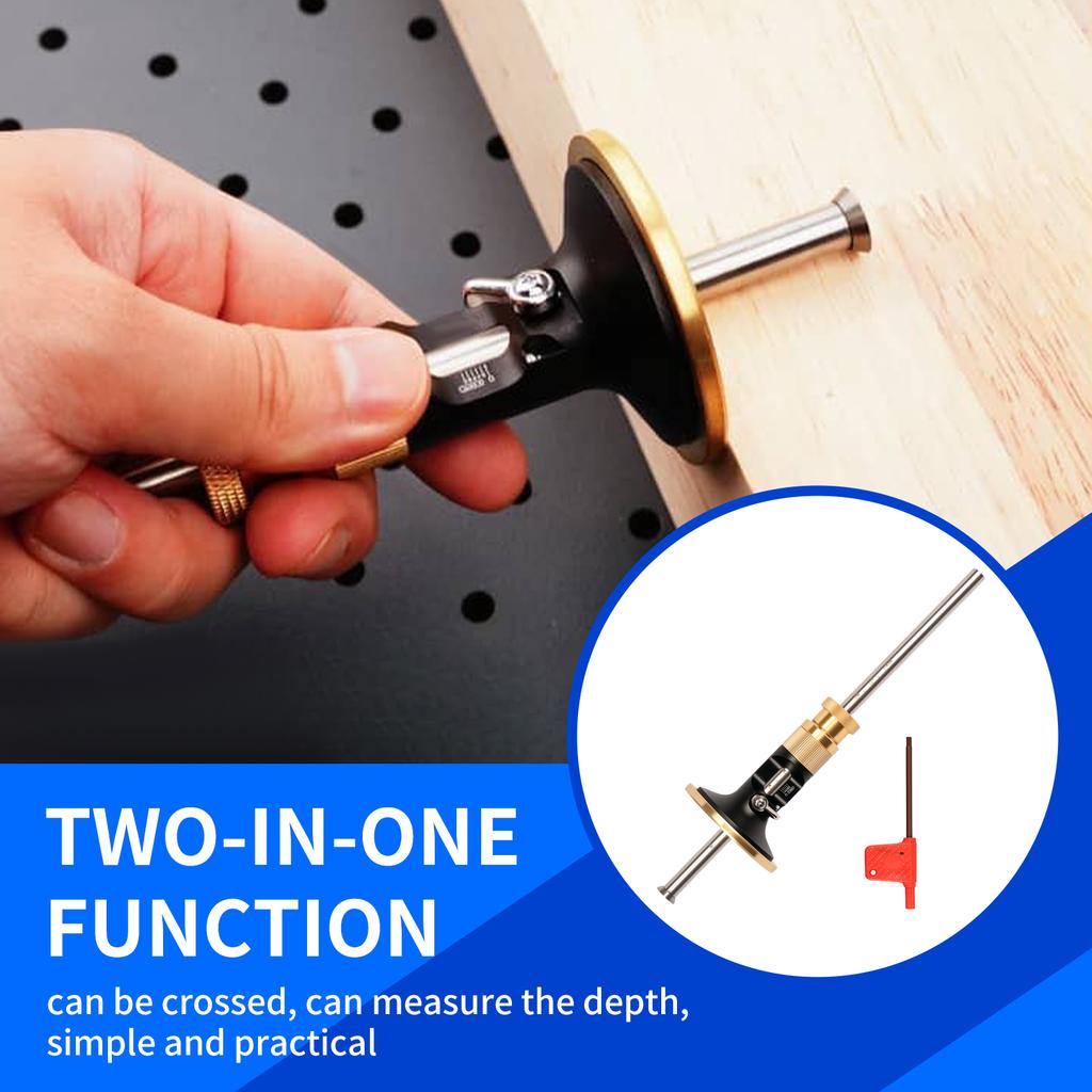 Woodworking European Style Scriber High Precision Blade Scribing Tools Carpentry Parallel Line Drawing Mortise Marking Gauge