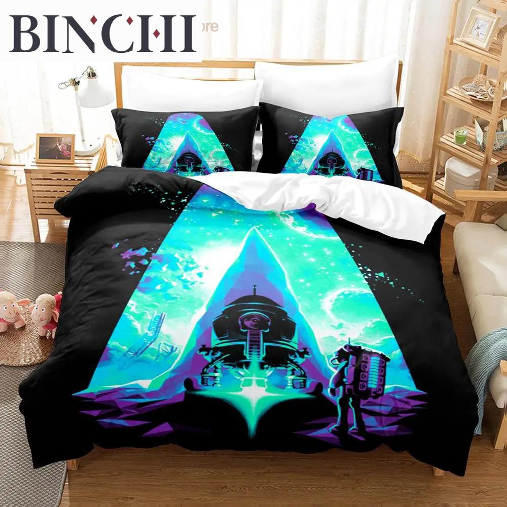 Astroneer Bedding Set Single Twin Full Queen King Size Bed Set Aldult Boys Bedroom Duvetcover Sets 3D Print Game Bed Sheet Set