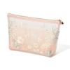 Franc Franc Japan Mesh Embroidered Pouch L Pink