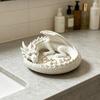 3D Printed Fantasy Dragon Jewelry Tray, Gothic Winged Dragon Desktop Organizer, Mythical Dragon Figurine Key Bowl for Bedside Nightstand, Home Decor