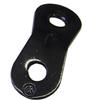 ELLISSE Aluminum Flexible Fittings, 10 pieces, Compatible with rope diameters of 3.0-5.5mm ALM-10 (Black)