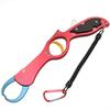 1091 Fish Lightweight Aluminum Fish Long Gun Grip (Iregui) Grip, Grip, Reach, (Red (Aluminum Trigger))