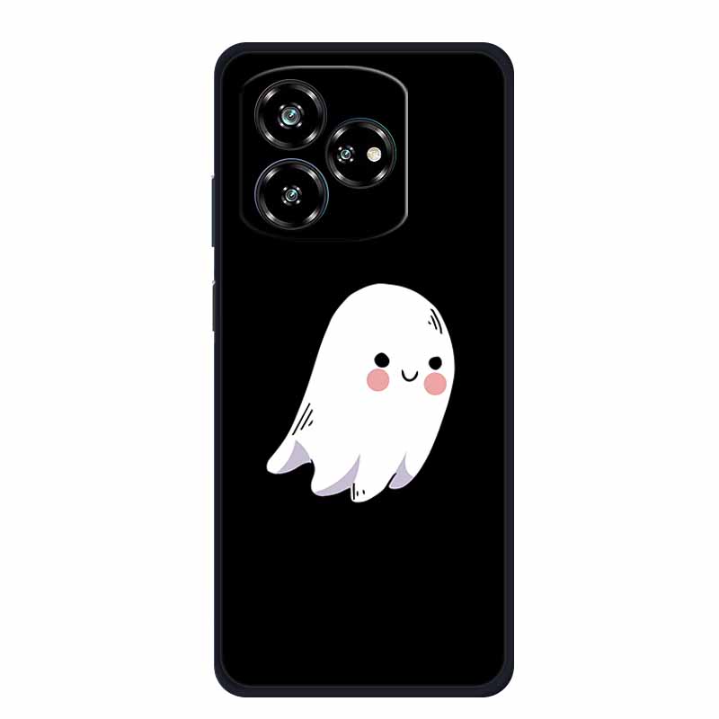 Funda For ZTE Axon 60 Lite Case Cute Cartoon Cat Black Silicone Soft Phone Case For ZTE Blade V60 Axon 60 Back Cover Case 60lite