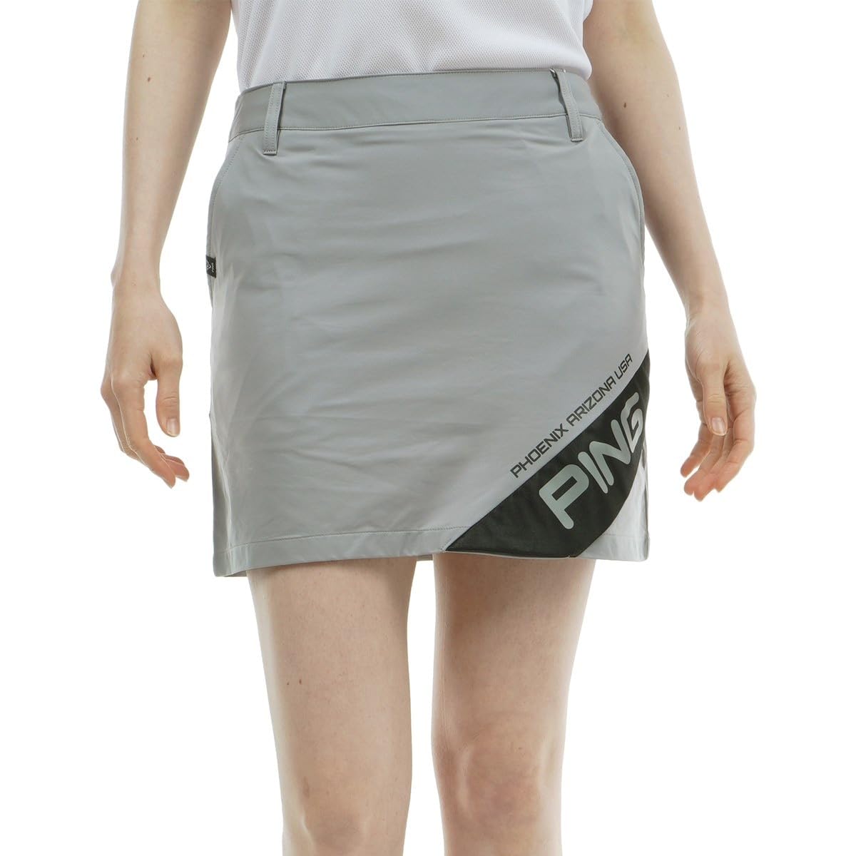 

Skirt Golf L [Pin Apparel] Women s Water-Repellent (All-Directional Stretch) / / 622-4134100 020_Gray