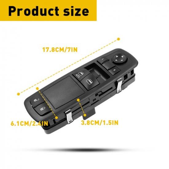 Left Power Window Switch For 2013 2012 2014 2015 16 Dodge Grand Caravan 3.6L V6