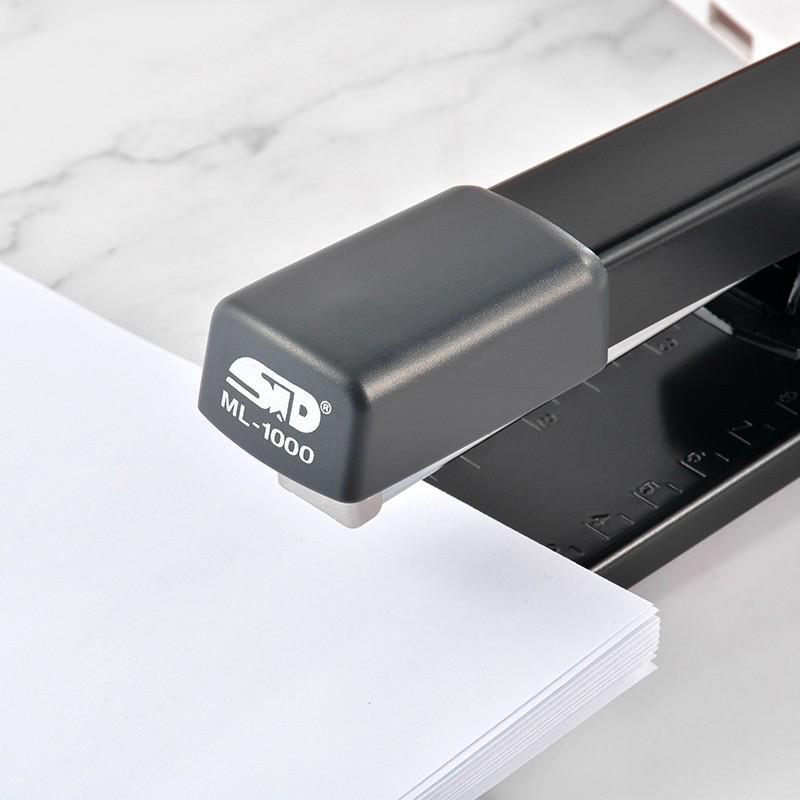Qiwen Long Arm Stapler, 25-Page Capacity, 300mm Depth, Saddle Stitch