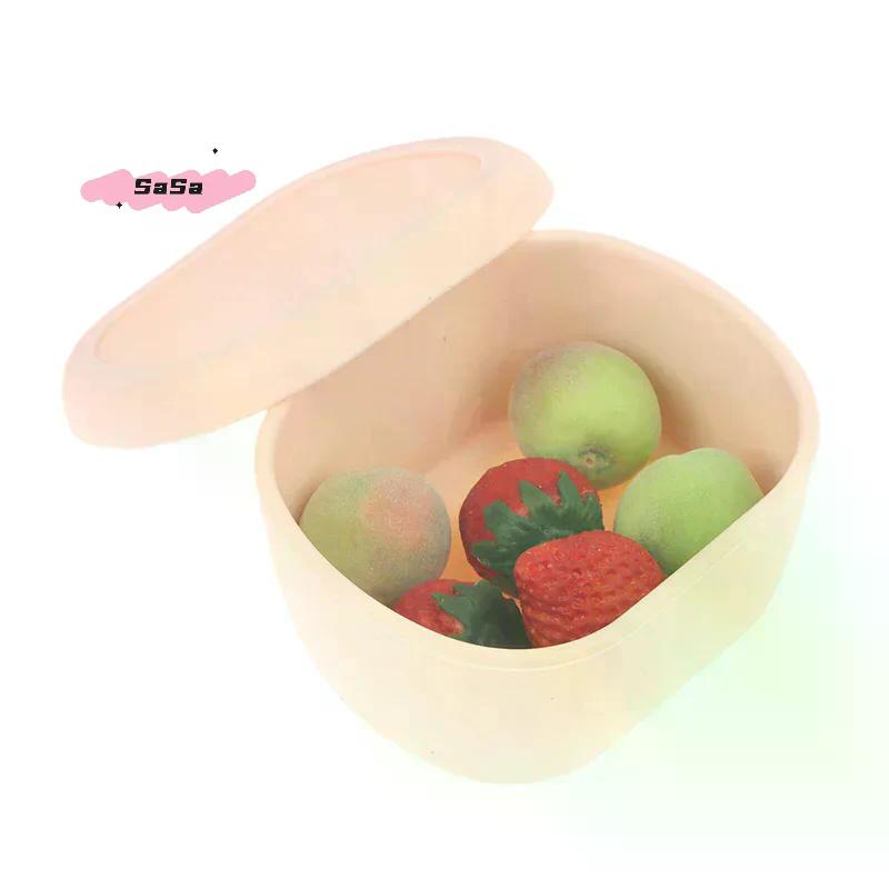 200/300/600ML Silicone Bento Boxes Lunch Container Leak-Proof Lunch Container, BPA-Free, Dishwasher Safe