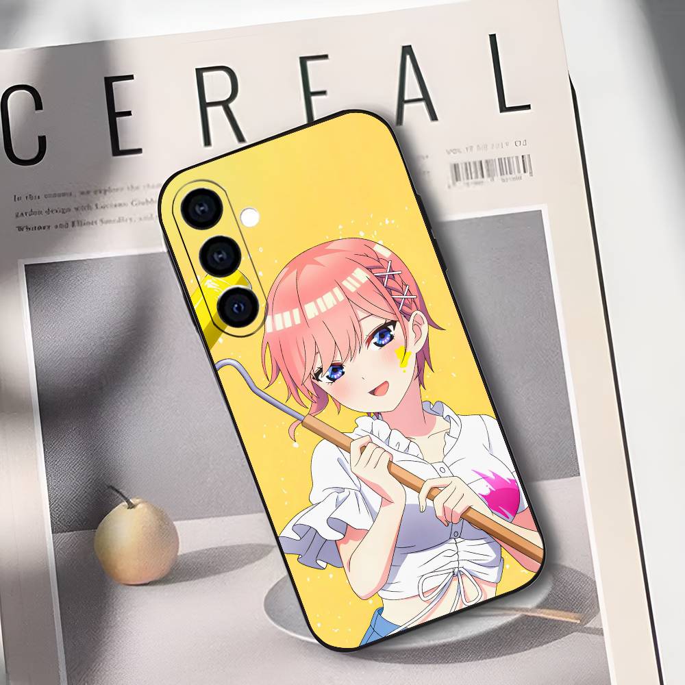 

I-Ichika N-Nakano Phone Case For Samsung Galaxy A73,A72,A71,A70,A53,A52,A51,Soft Silicone Black Cover Samsung a71 5g