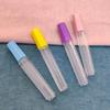 Contenitore per Aghi da Cucito in Plastica, Flacone per Spille, Contenitore per Perline e Bottoni, Tubo Trasparente per Conservazione Aghi da Cucito (4 Pezzi)