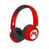 Bluetooth Headphones Junior - Supermario - M Logo - Red - Wireless - 500mah