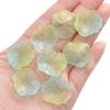 5pcs [22x25mm] Three-dimensional Lotus Leaf Beads Transparent Half-Color Lotus Leaf  Glass Accessories DIY Handmade