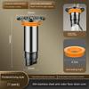 Sewer Pipe Breakage Repair, Extended Drain Core, Anti-Odor Bug Prevention, Bathroom Water Leakage, Stainless Steel Extension Pipe, Universal