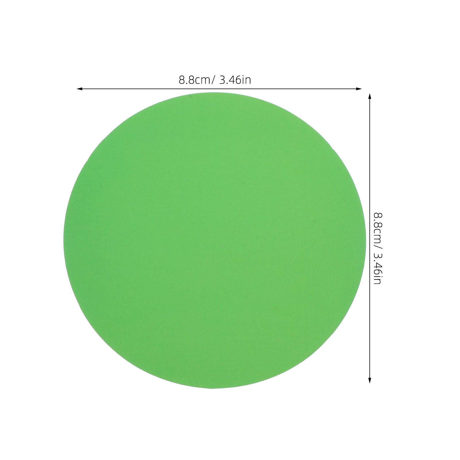 

108Pcs Circle Paper Cutouts Classroom Bulletin Board Decorations Round Cutout Paper Crafts Kids School Office Chalkboard чёрный