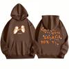Autumn and Winter Plush Warm Cartoon Hooded Sweatshirt