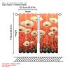 2pc     Curtain Flowers and Plants (9) Fabric  Without Electricity Birthday Party Perfect for Seasonal Decorations
