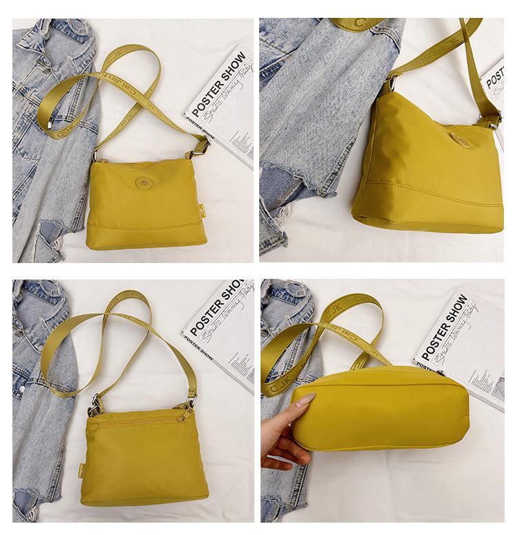 Trendy Oxford Cloth Women's Single-Shoulder Crossbody Bag