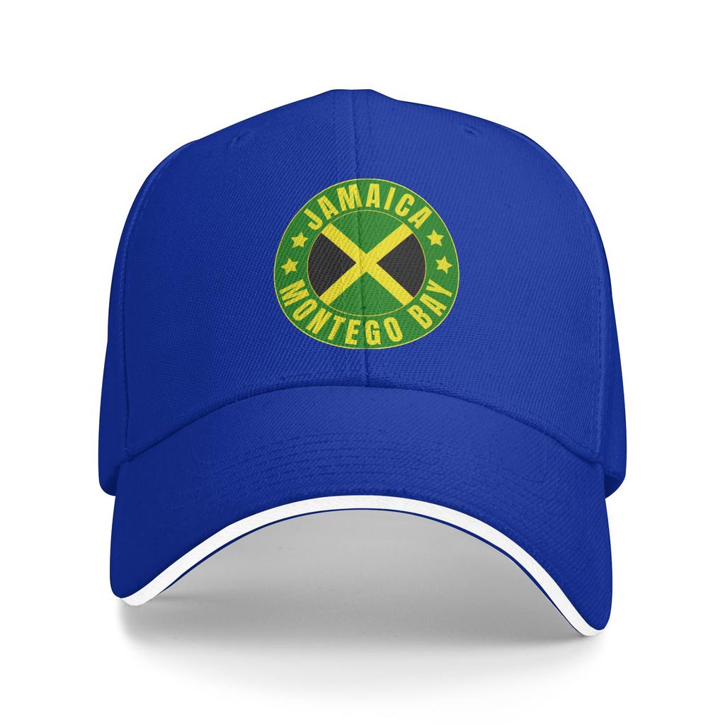 Jamaica Montego Bay Sun Baseball Cap  Summer Street Style Trucker Hat For Female Male Outdoor Sport Snapback Cap