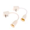 E27 Lamp Base Flexible Bend Wall Light Socket Adapter Plug Switch Lamp Bulb Extension Holder