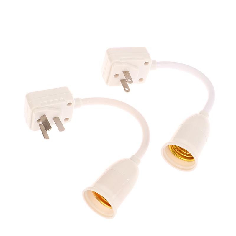 E27 Lamp Base Flexible Bend Wall Light Socket Adapter Plug Switch Lamp Bulb Extension Holder