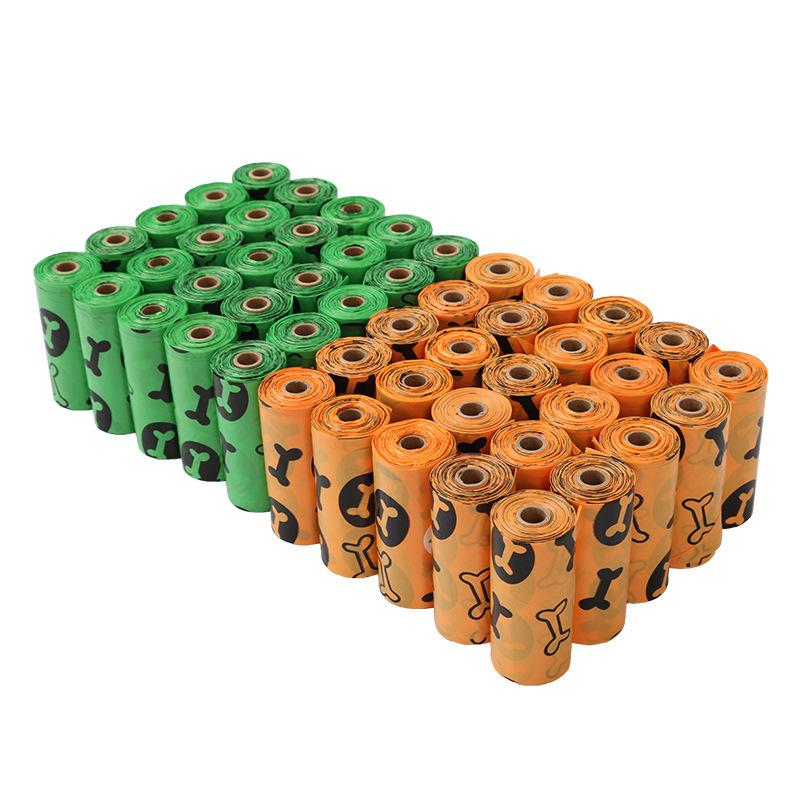 Factory Direct Supply Degradable Dog Poop Bag Bone EPI Pet Garbage Bag Pill Dispenser  ODM Customizable Supplier