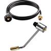 6Feet Propane Adapter Hose 1 Lb To 20 Lb Converter for Coleman Propane Stoves, Fold N Go Stoves To Connect 5lb - 20 Lb Large Propane Tank, Not Fit