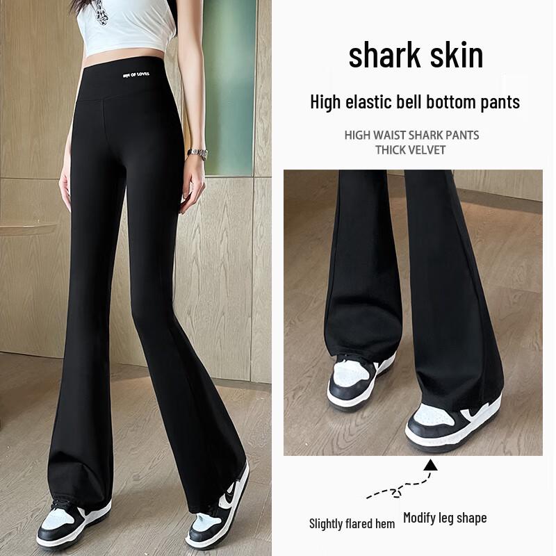 Langsaha Women's High-Waist Flare Leggings