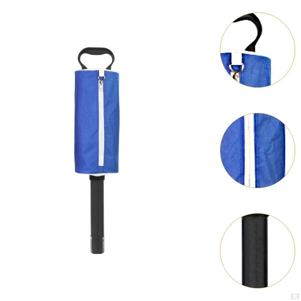 Golf Ball Retriever Pick up Convenient Shag Bag Pocket Shagger Storage Practice