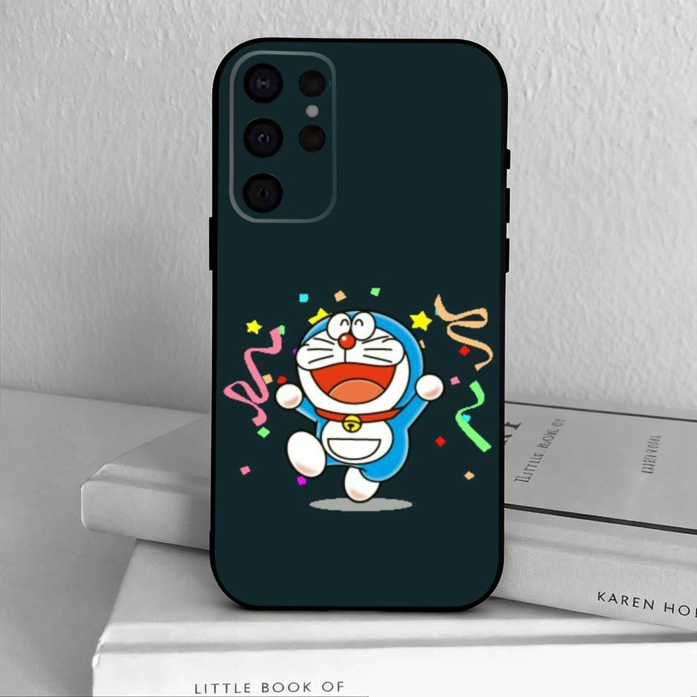 C-CARTOON D-Doraemon C-cute  Phone Case For Samsung S25,S24,S21,S22,S23,S30,Ultra,S20,Plus,Others Soft Black Case