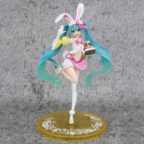 Dolls & Accessories Dolls & Accessories Dolls & Accessories Dolls & Accessories Character Long-lasting Hatsune Miku Bunny Action Figure for Cake Decor