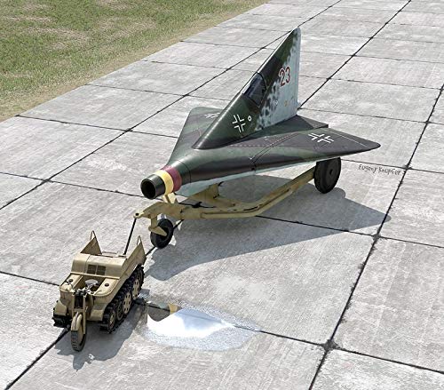 

Armory 1/144 Scale Lippisch P.13a (2-Pack) with Kettenkrad (Plastic Model Kit) AMR14507