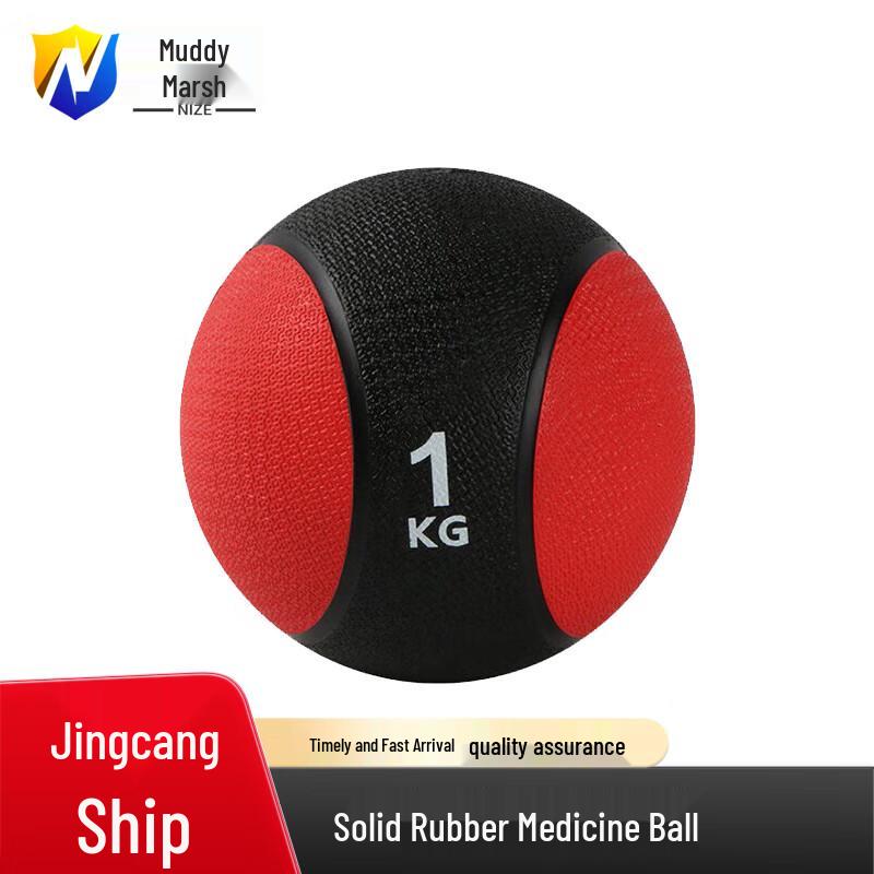 Nize Solid Rubber Medicine Ball